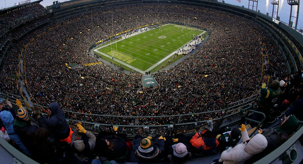 El mítico Lambeau Field será la sede del Draft 2025 de la NFL. (Créditos: Sarah Kloepping)
