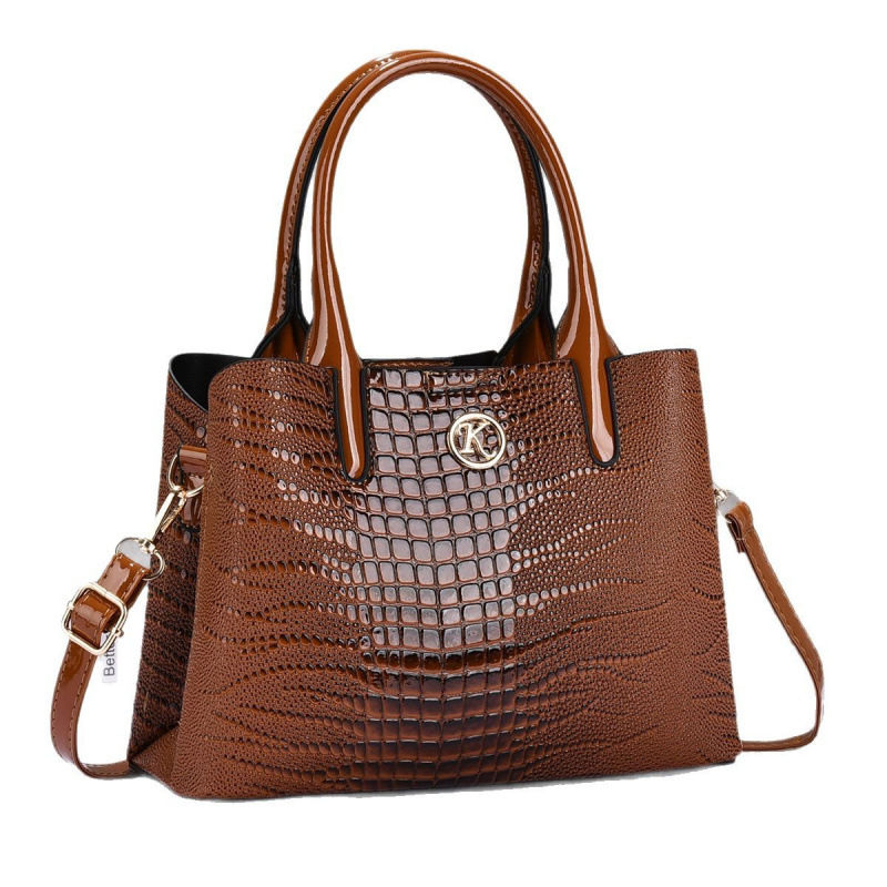 Thumbnail: Trendy Handbags for Women Crocodile Pattern European