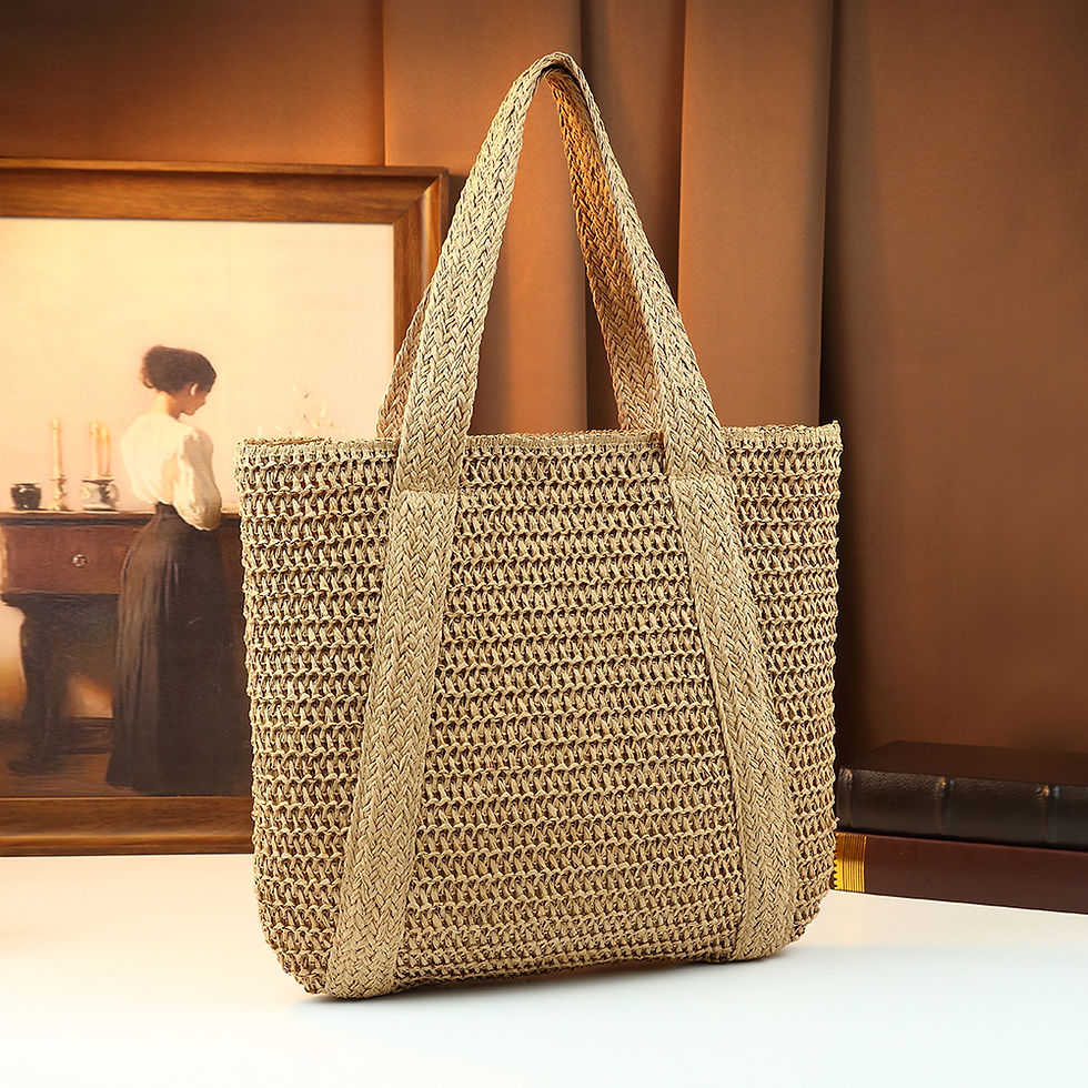 Thumbnail: Beach Bag Resort 2026 New Artistic Countryside Single Shoulder Large Capacity Ha
