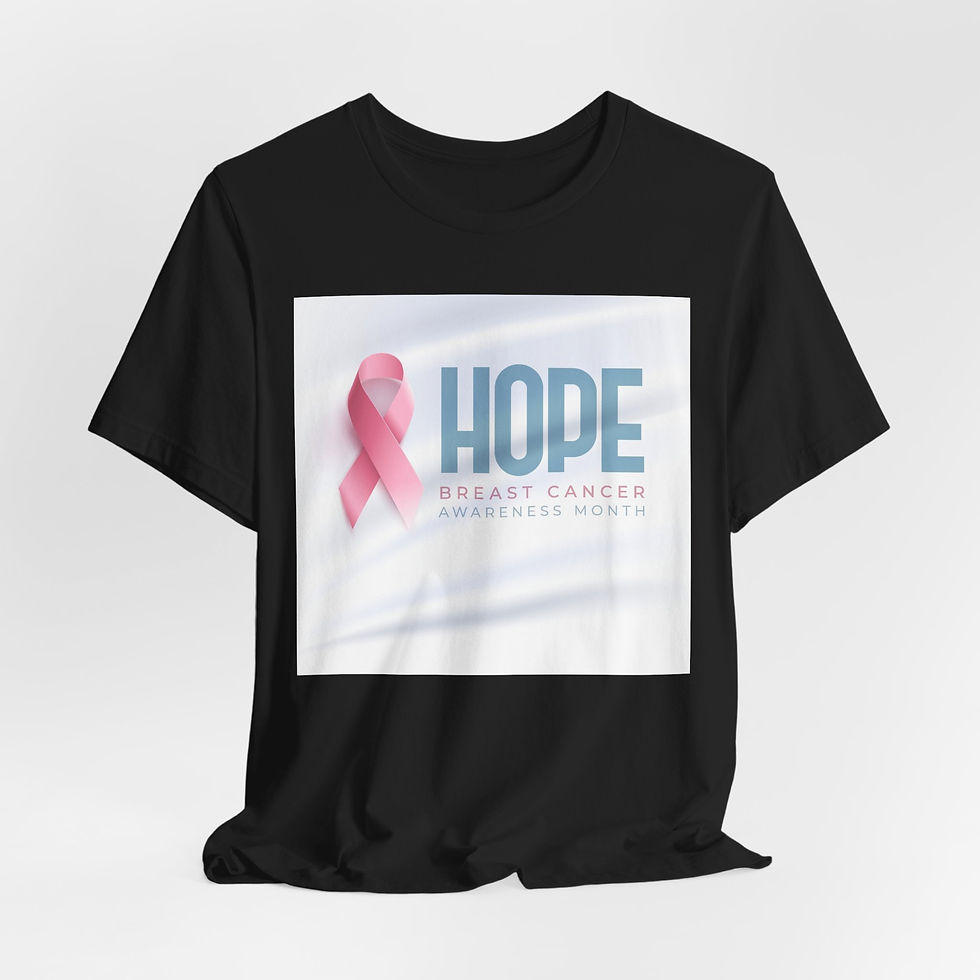 Thumbnail: Hope Pink Ribbon Tee — Breast Cancer Awareness Shirt