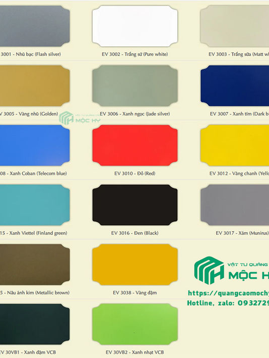 Giới thiệu tấm alu alcorset