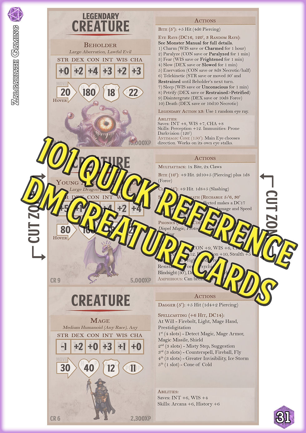 Thumbnail: D&D Phandelver and Below: The Shattered Obelisk Printable Paper Minis and Cards