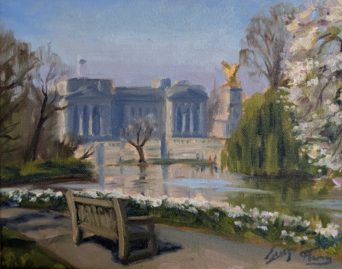 Buckingham Palace from St James's Park | georgethomasartist