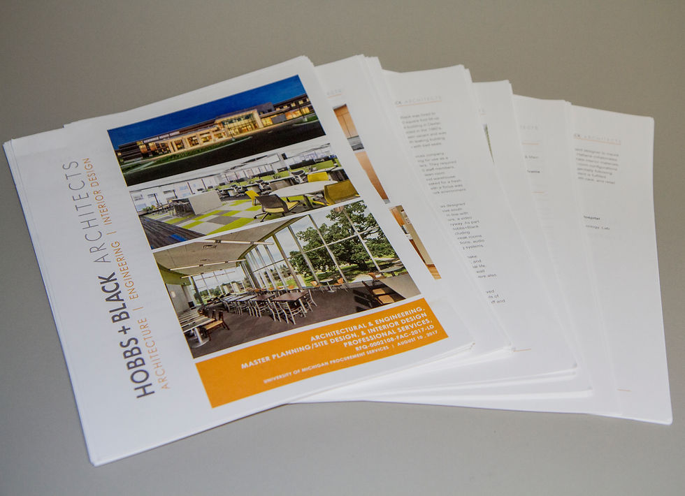 Higher Ed RFQ Booklet