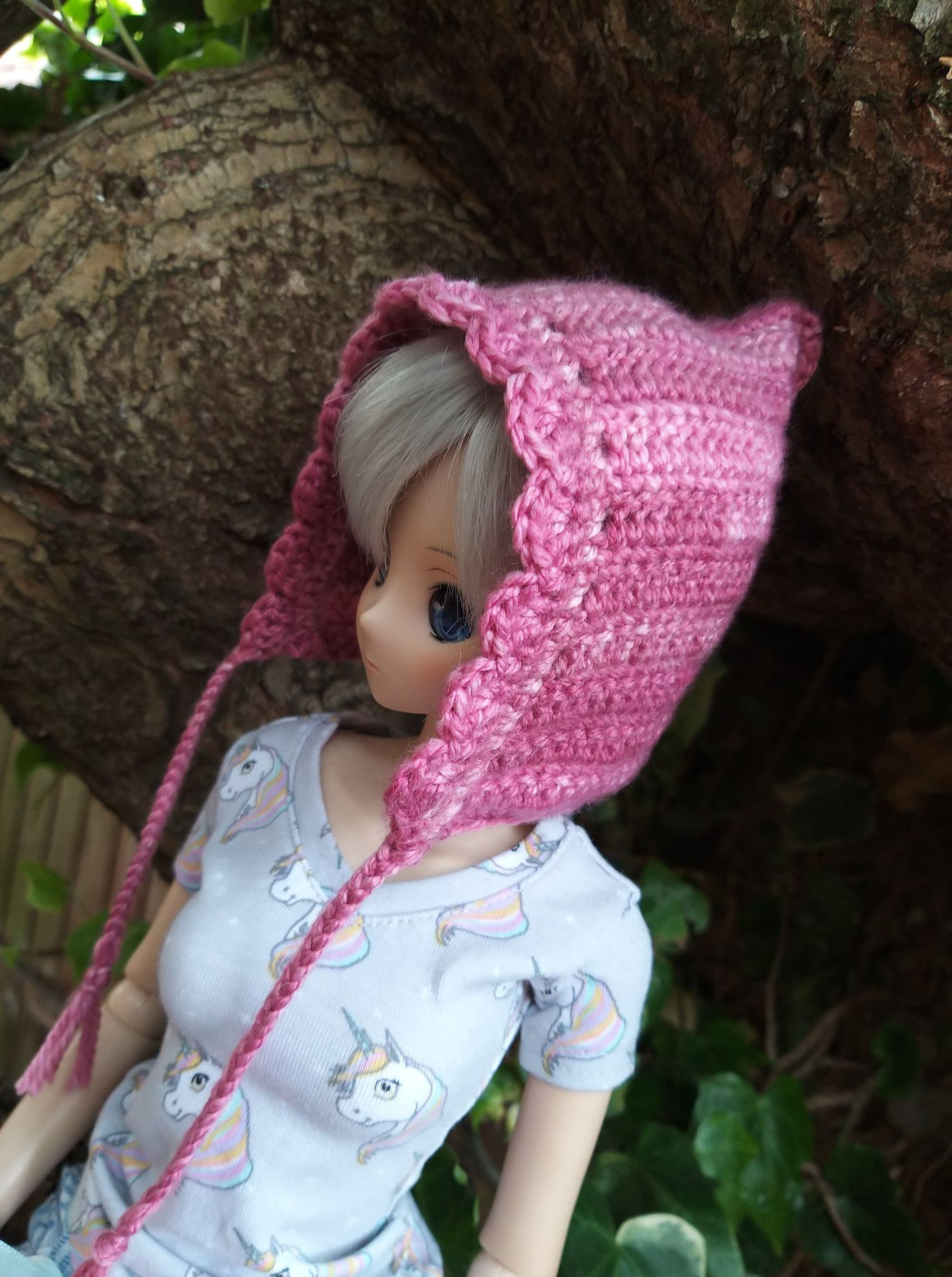Smartdoll crochet pixie hat pattern