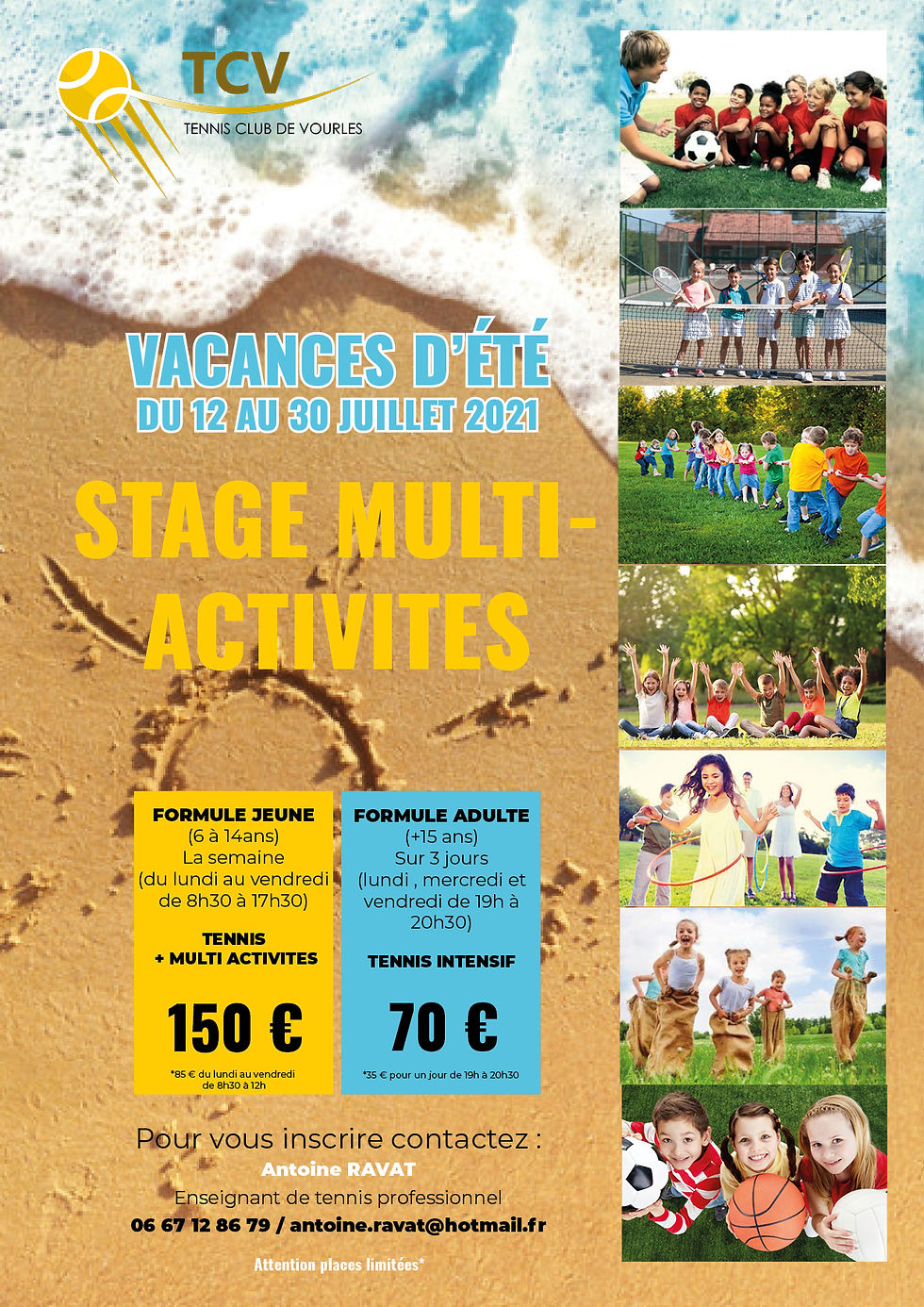 Stage d'été multi-activités !
