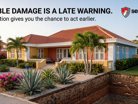 VISIBLE DAMAGEIS A LATE WARNING.