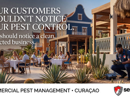 YOUR CUSTOMERSSHOULDN'T NOTICEYOUR PEST CONTROL.