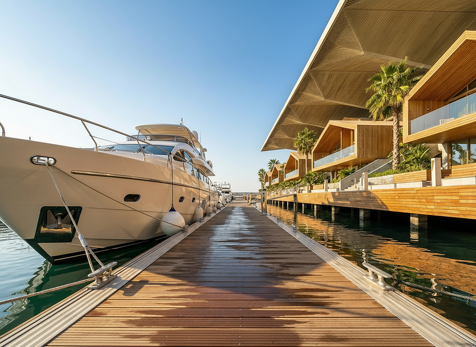Adaptive_Reuse_Architecture_A_luxurious_yacht_is_moored_at_a_wooden_pier_next_2ed-u4n3.png