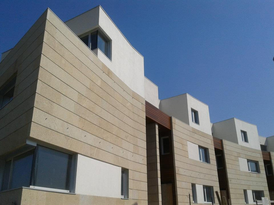Arquitectura para casas en hilera en Vigo, Pontevedra, España