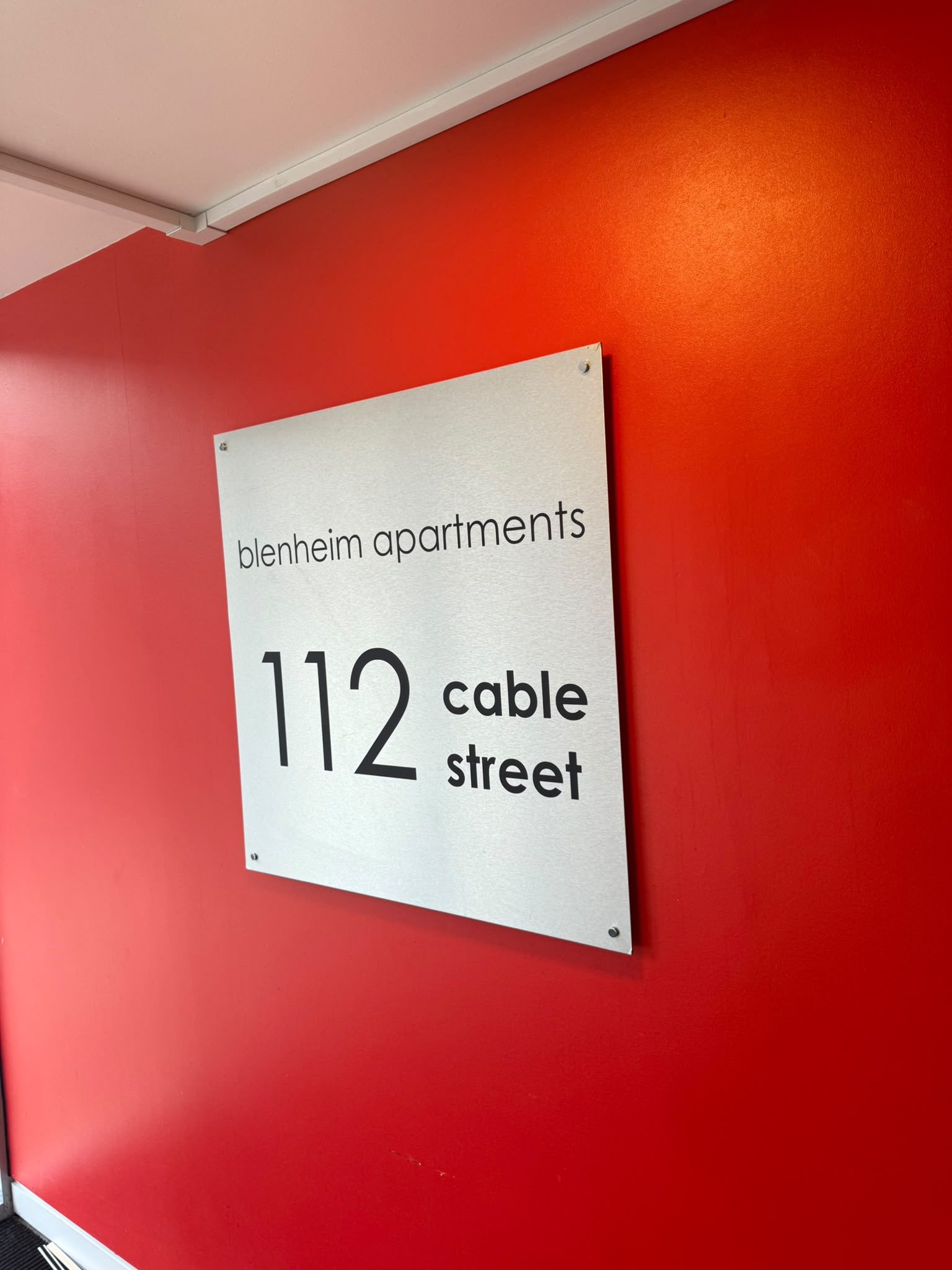 Blenheim Apartments project identification, Blenheim Apartments