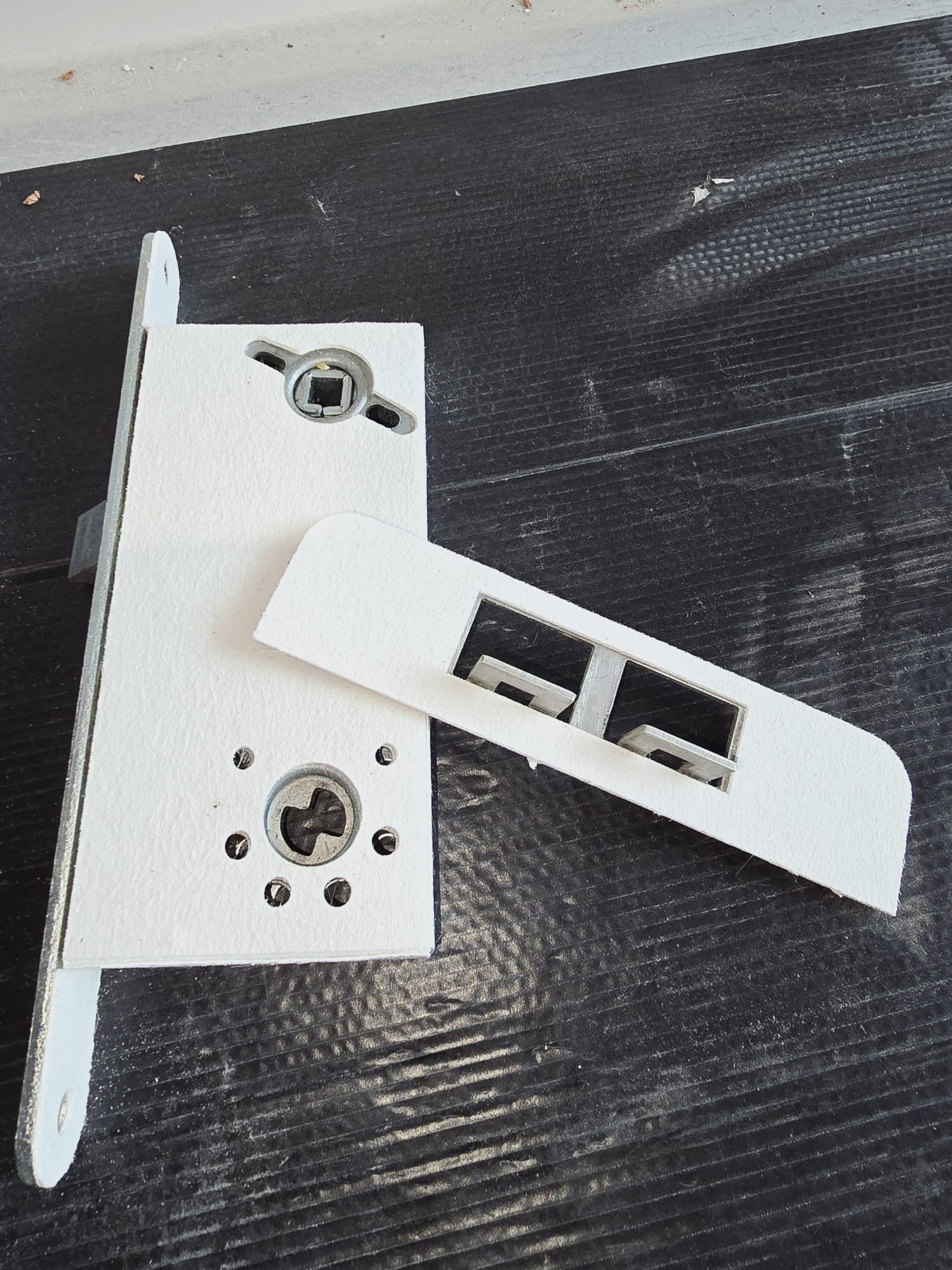 Lock and strike-plate protection components, Paragon Estate