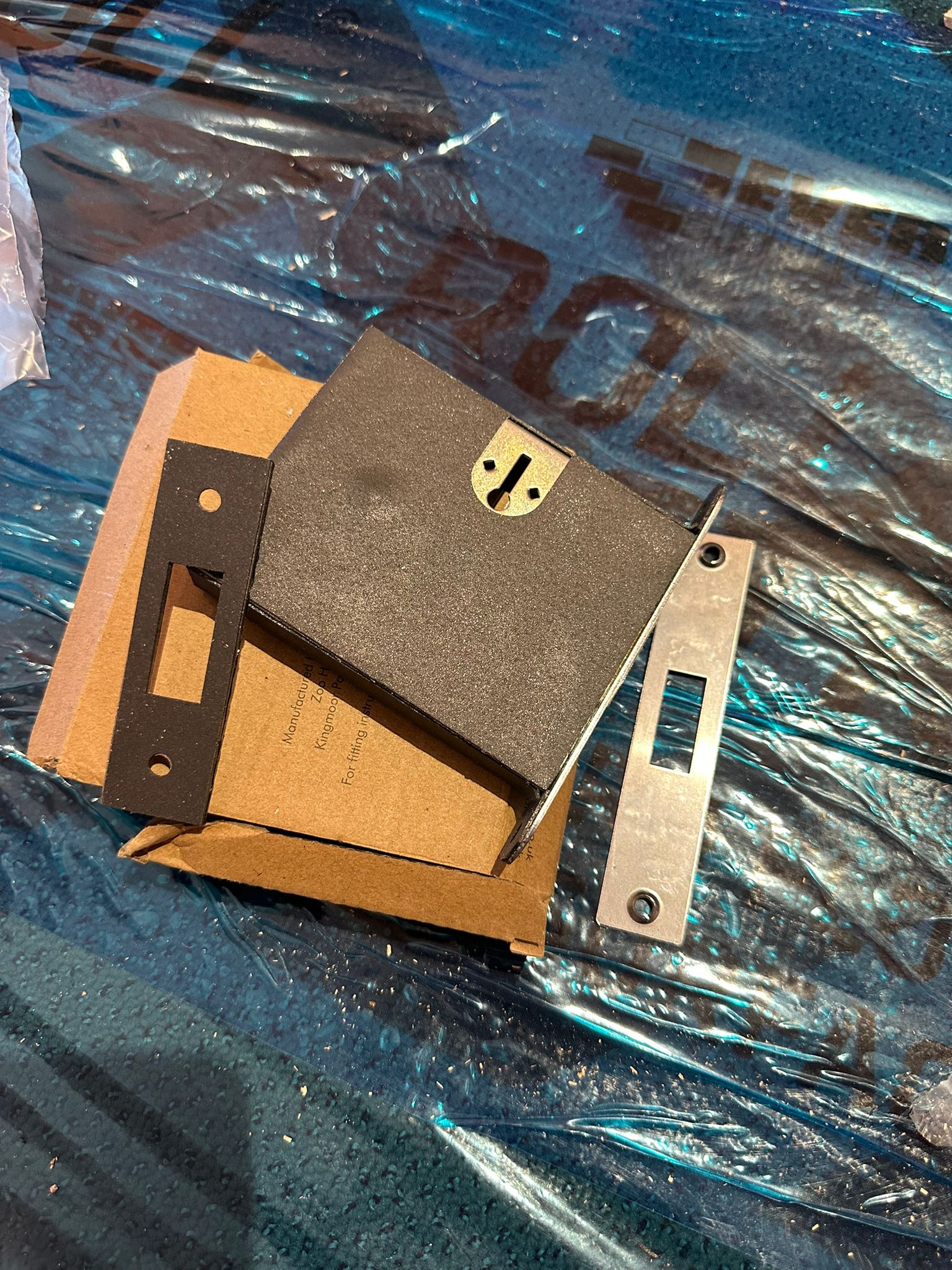 Lock and strike-plate components, Barlett Park