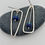 Thumbnail: Handmade “See saw with Lapis” Silver Earrings .