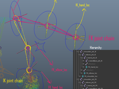 FK/IK Match Tool in Maya Basics