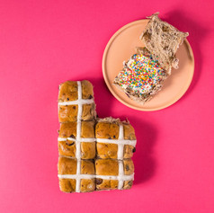 hot cross bun fairy bread.jpg