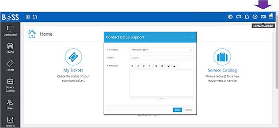 BOSSDesk Support Portal