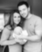 Mummy Daddy and Newborn Lifestyle Portrait