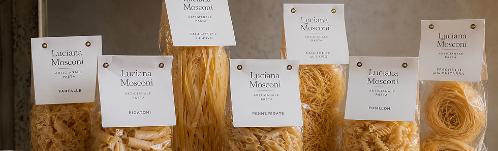 Eierpasta Sortiment von Luciana Mosconi