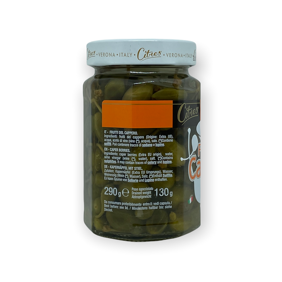 Citres - Kapernfrucht - 290g Rückansicht