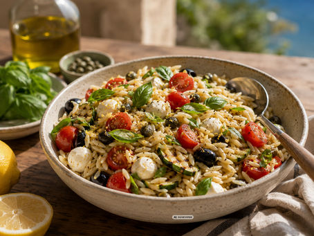 Insalata di Risoni – Sommer, Löffel, Orzo