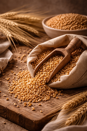 Hartweizen zur Herstellung von perfekter Pasta von Rummo und Liguori