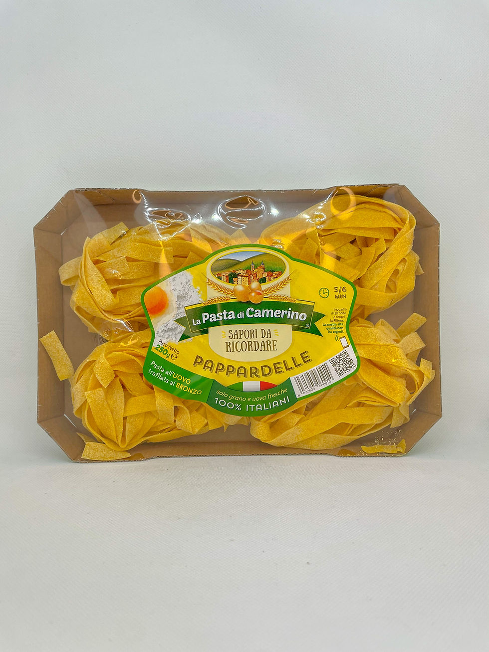 La Pasta di Camerino - BIO Pappardelle all‘Uovo 33,2% Eianteil - 250g - Vorderansicht