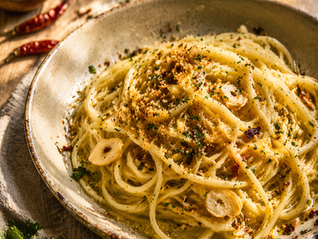 Spaghettini No. 2 Aglio e Olio 2.0: Crunchy Time