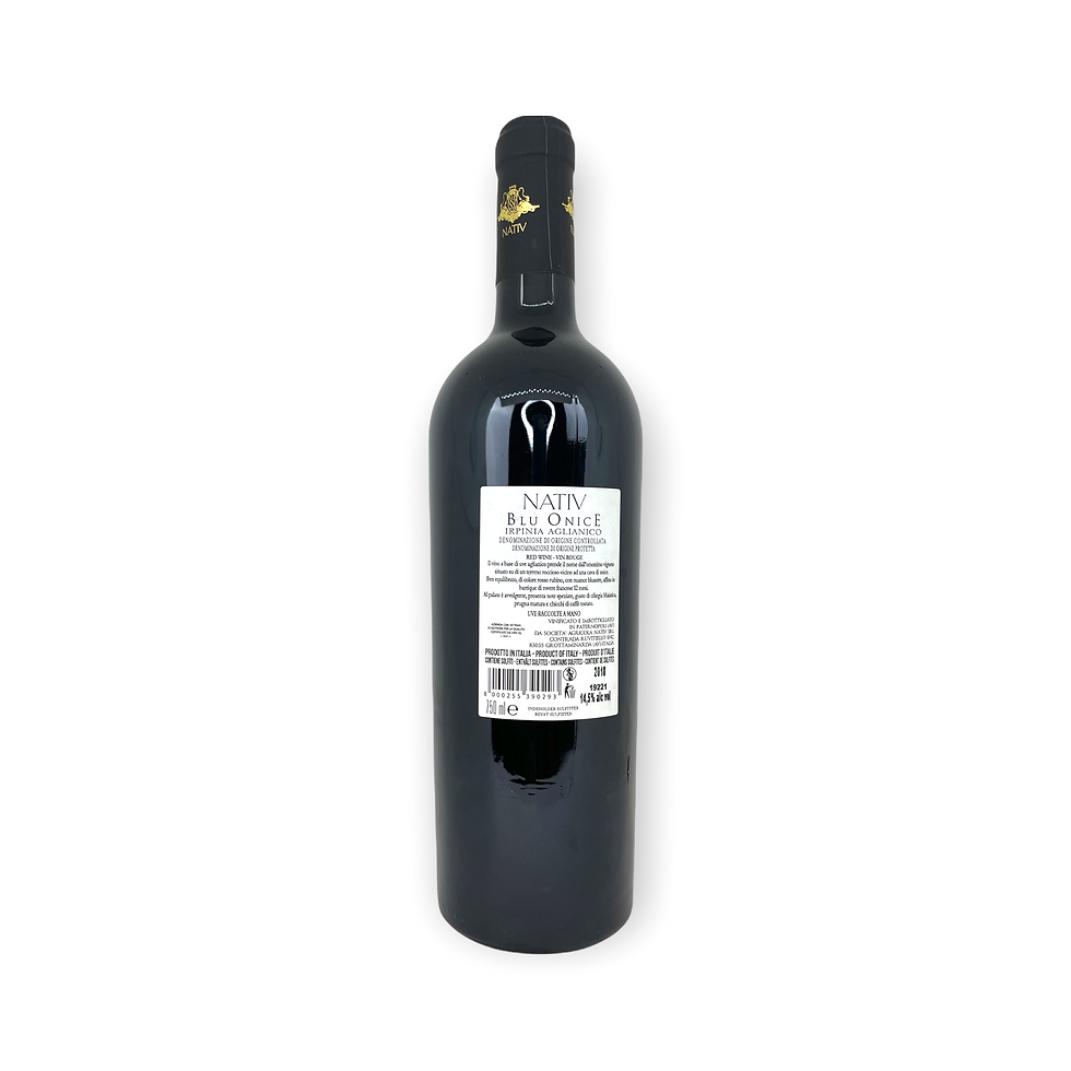 Nativ - Blu Onice Aglianico Irpinia DOC 750ml 