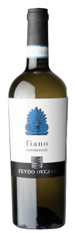Flasche Feudo Ducali Fiano Sannio DOP – Ein eleganter Weißwein aus der Region Sannio, Kampanien.
