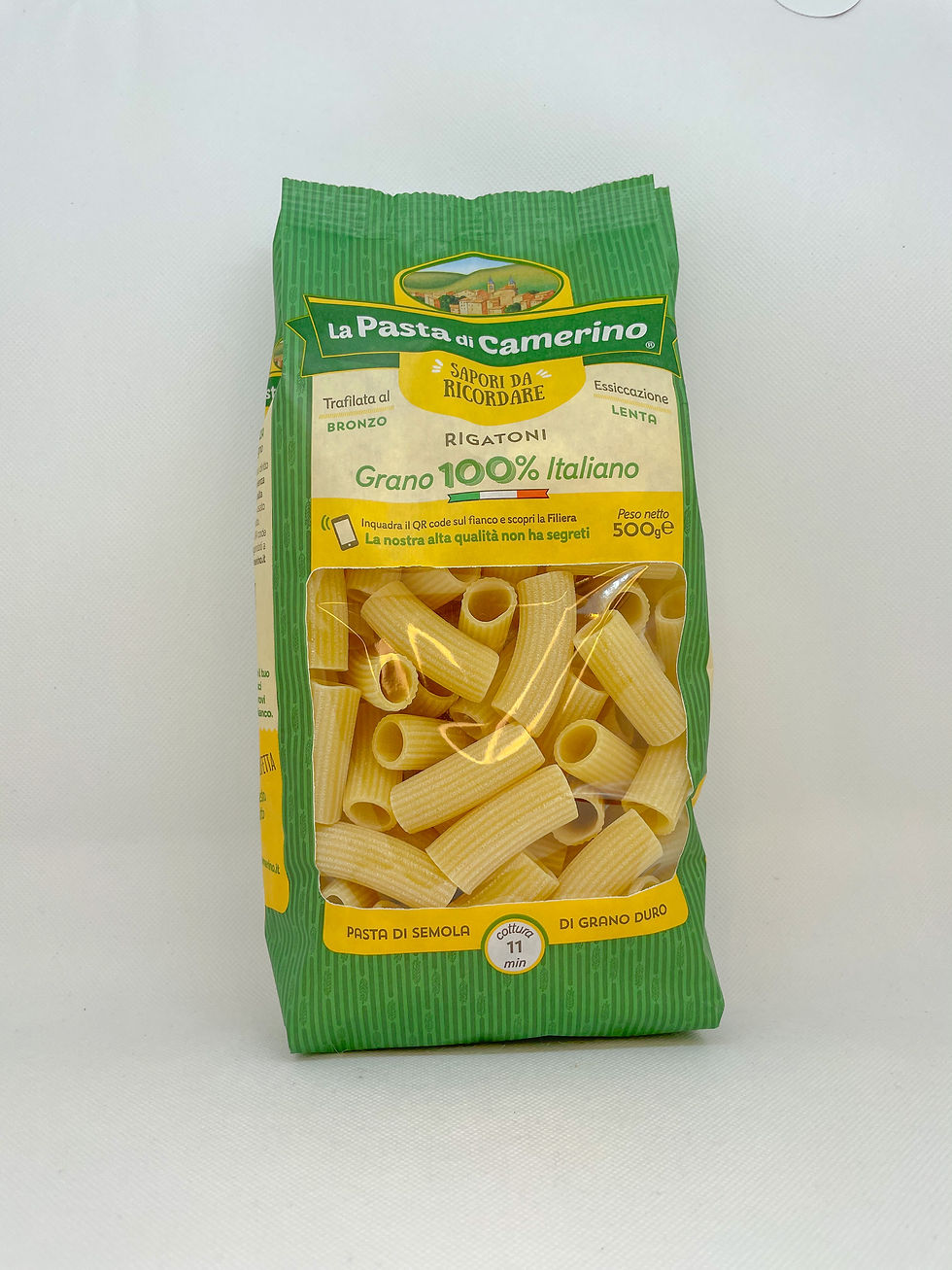 La Pasta di Camerino - Rigatoni - 500g - Vorderansicht