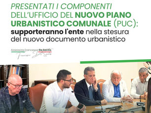 Presentati i componenti dell'ufficio del nuovo piano urbanistico comunale