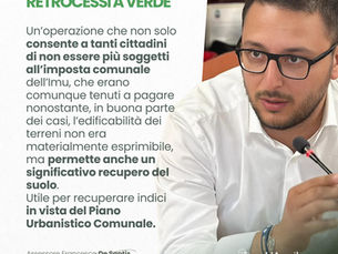 L'Aquila, terreni edificabili retrocessi a verde