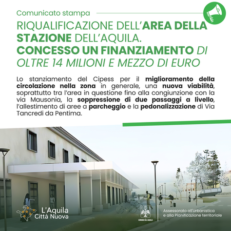 Riqualificazione area stazione L'Aquila