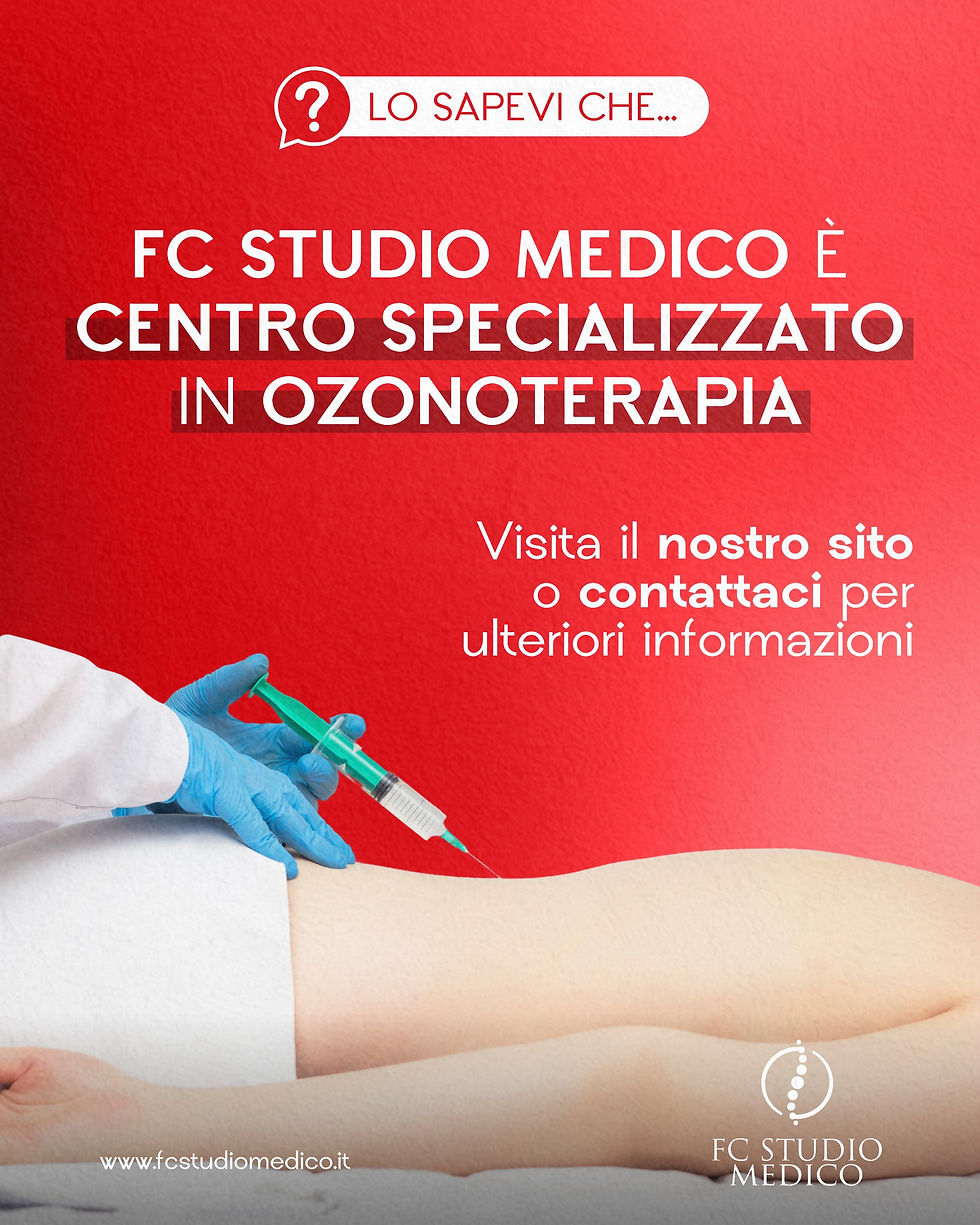 Ozonoterapia FC Studio Medico Erba (CO)