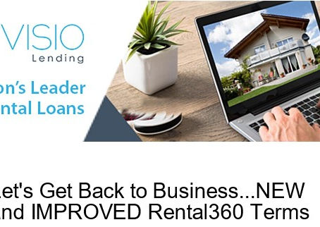 Lending Update For Visio 30 Year Loans