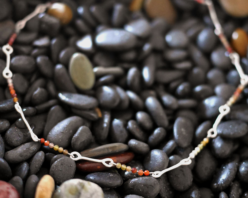 Thumbnail: Gem Links Necklace | No.2