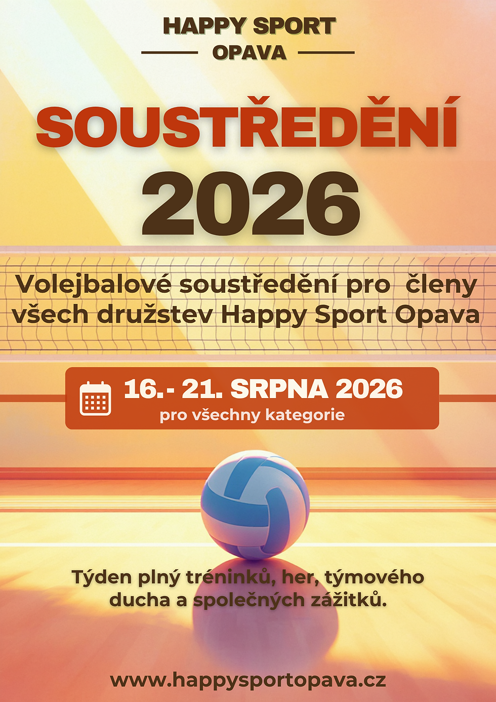 SOUSTŘEDĚNÍ 2026