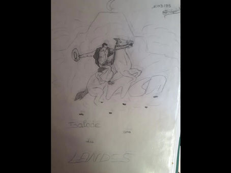Une artiste parmi nous !!