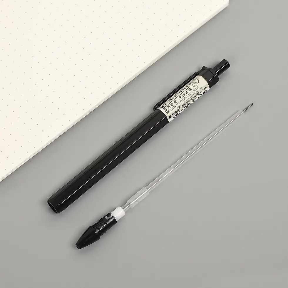 Thumbnail: JIANWU 3Pcs Mechanical Pencils 0.5/0.7mm Plastic Automatic Writing Set