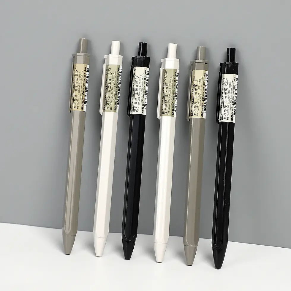 Thumbnail: JIANWU 3Pcs Mechanical Pencils 0.5/0.7mm Plastic Automatic Writing Set