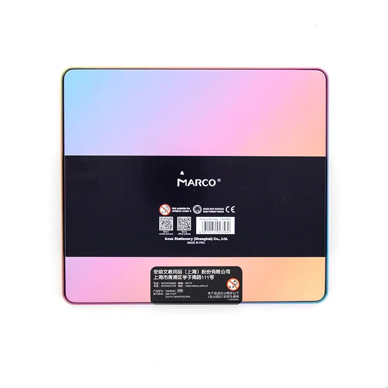 縮圖：24 Colors Soft Pastel Non-Toxic Colored Pencils Set for Drawing & Sketching