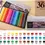 Прев'ю: Deli Oil-Based Colored Pencils Set 24/36/48/72 Colors for Art & Drawing