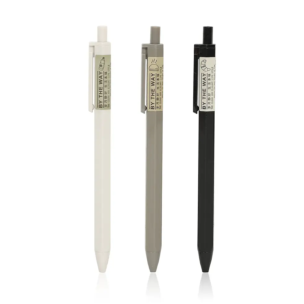Прев'ю: JIANWU 3Pcs Mechanical Pencils 0.5/0.7mm Plastic Automatic Writing Set