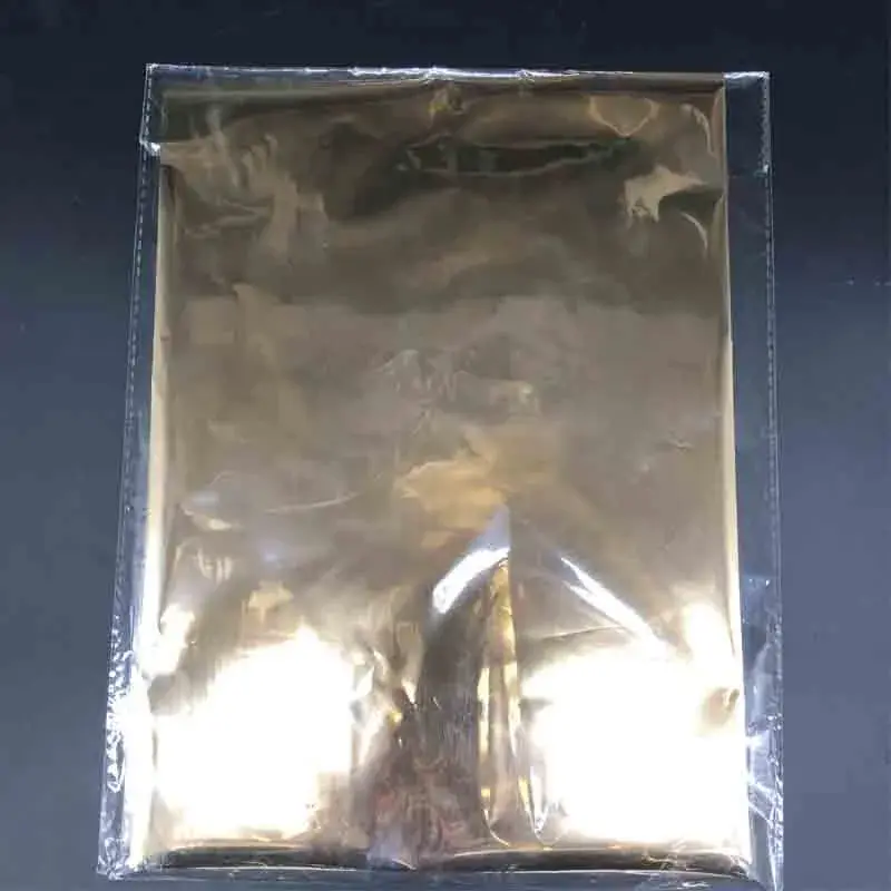 縮圖：50Pcs A4 Gold, Silver & Red Hot Stamping Foil Paper 20x29cm for Laminating