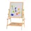 Thumbnail: Wooden Double-Sided Blackboard & Whiteboard Adjustable Easel for Kids