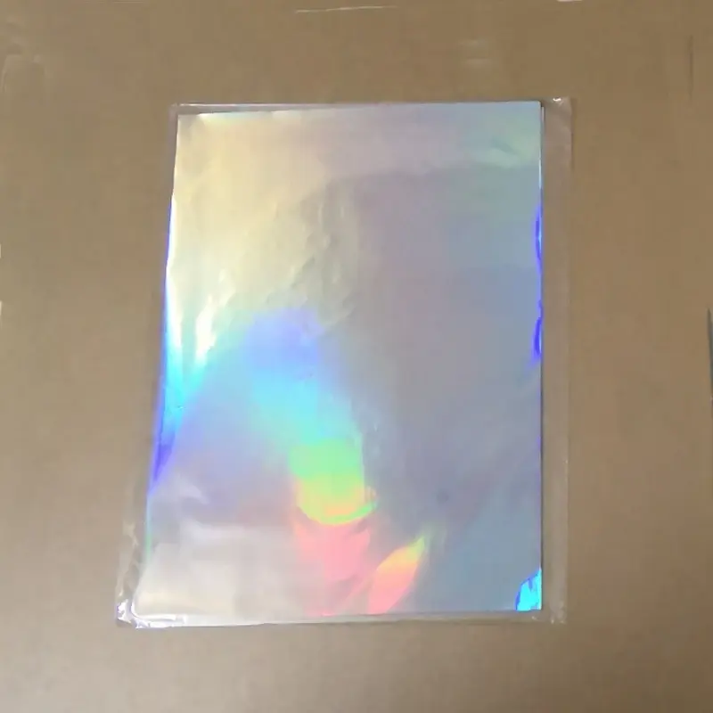 縮圖：50Pcs A4 Gold, Silver & Red Hot Stamping Foil Paper 20x29cm for Laminating