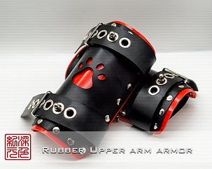 Rubber hunter arm guards