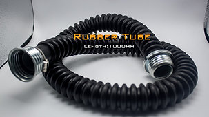 Gas mask tube