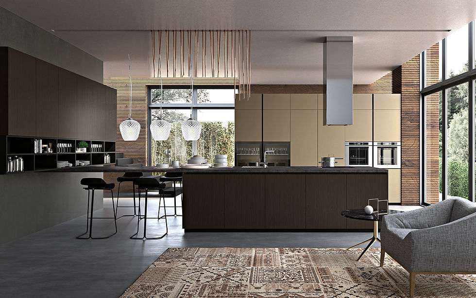 Miniatura: Dalia - Sospeso 3 lumi barra lineare